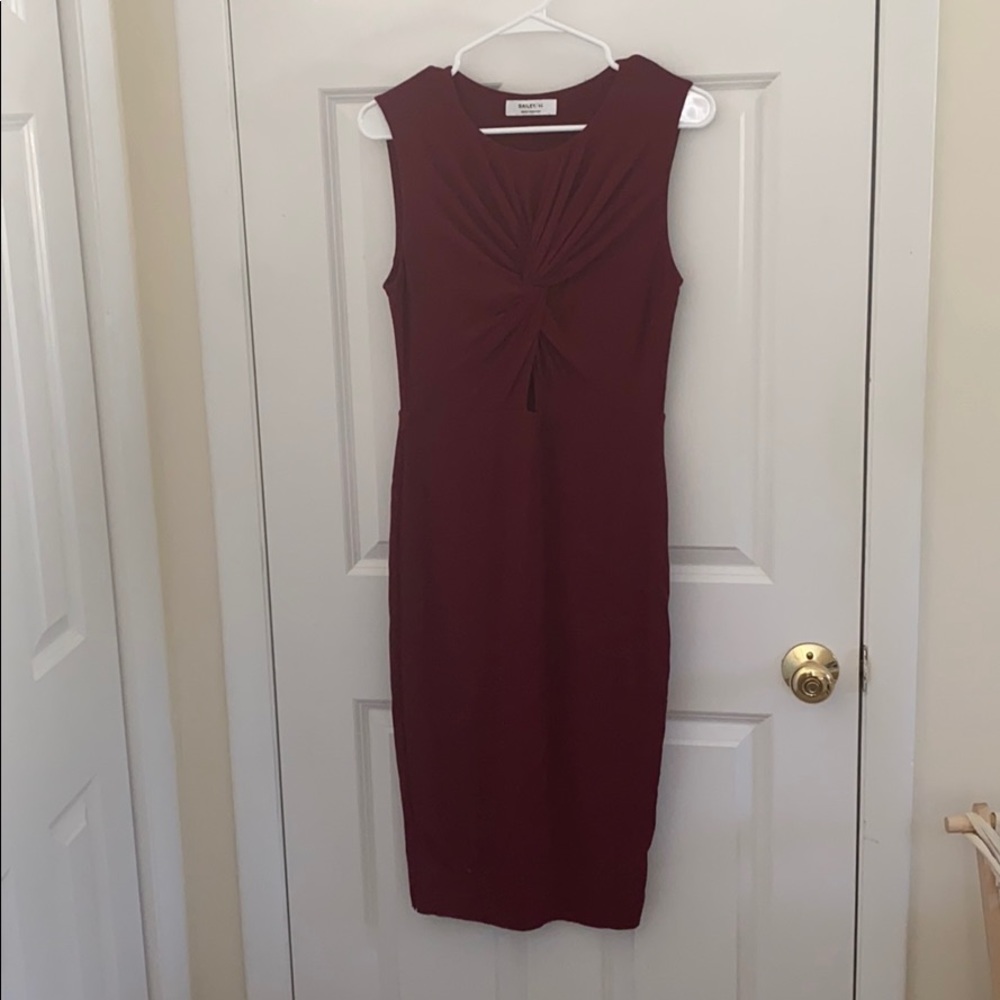 Red Bailey 44 dress from anthropologie